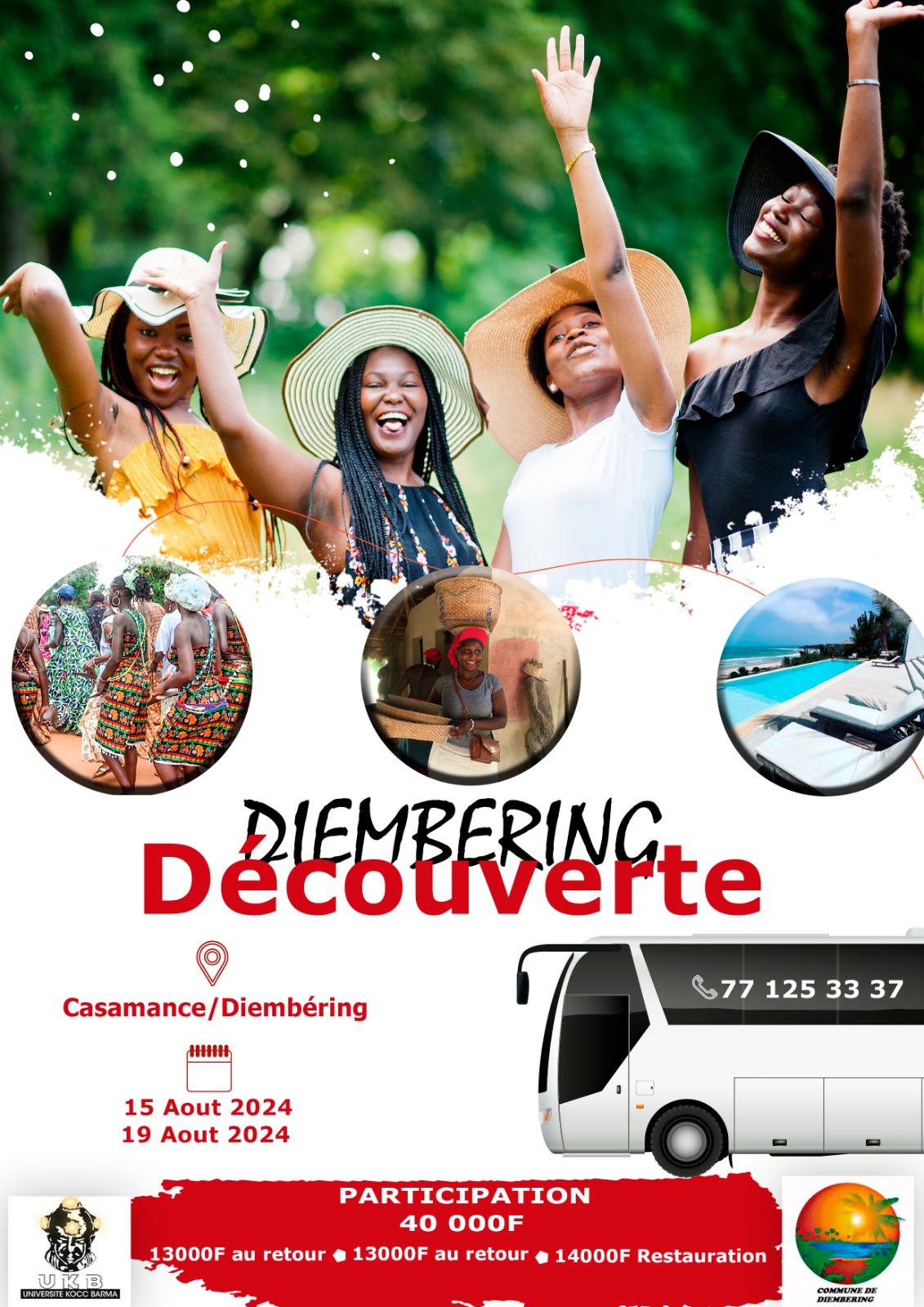Visite pédagogique à Diembering