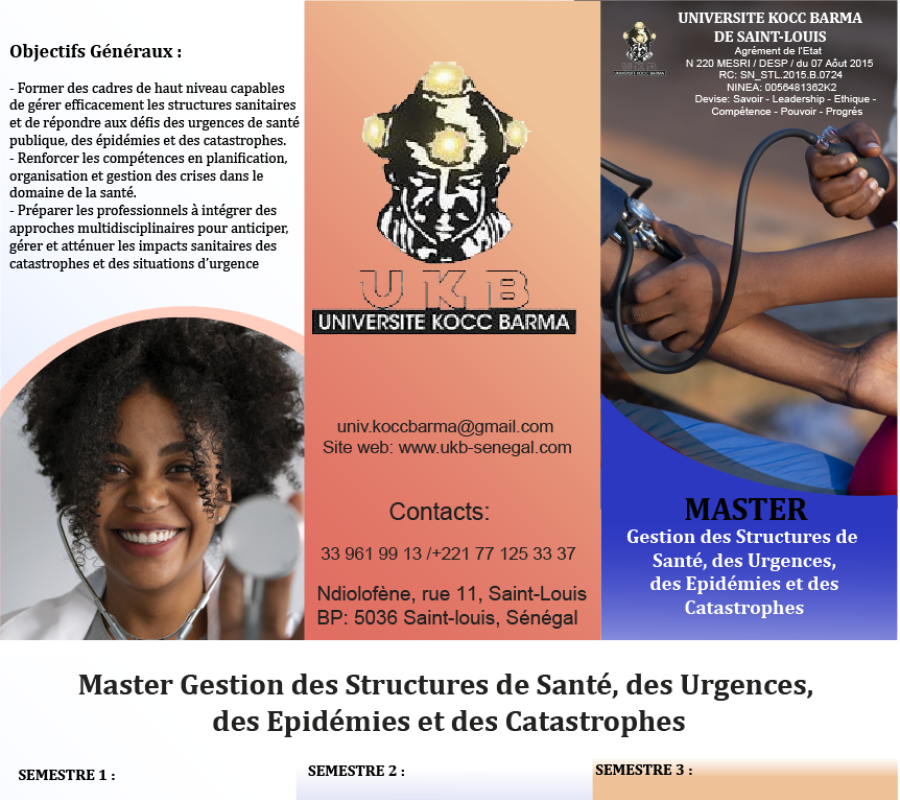 Master en santé